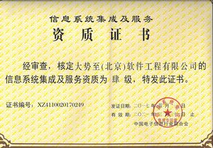 熱烈祝賀大勢至公司獲信息系統(tǒng)集成及服務(wù)資質(zhì)證書，開啟網(wǎng)絡(luò)技術(shù)服務(wù)新篇章